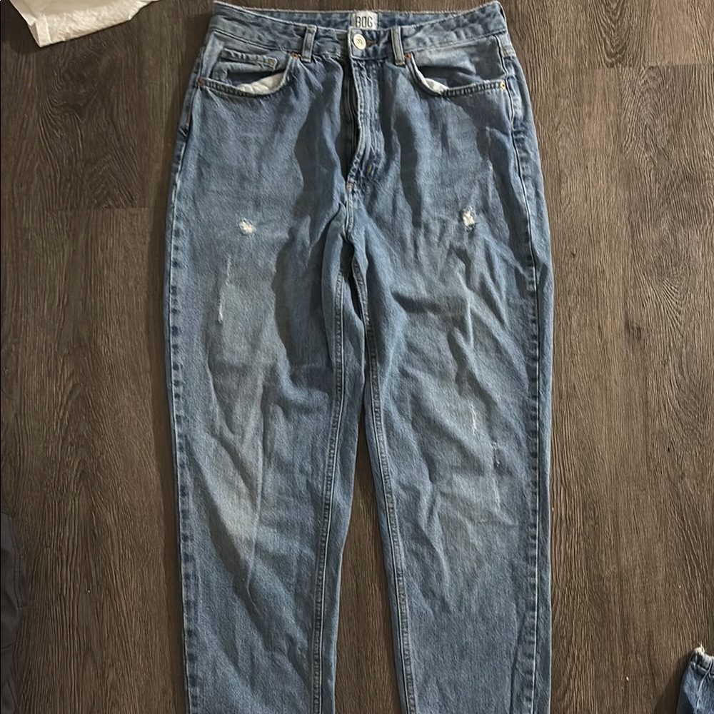 Blue Distressed Jeans